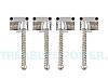 OMEGA Bass Saddles Chrome 4-string