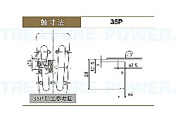 GOTOH 35P620-POST SIZE