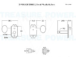 Kluson 3 Per Side SPB-SIZE