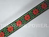 TP-STRAPS #0182 Flower Black&Red