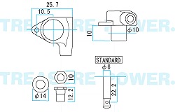 GOTOH SG301-04_Chrome_SIZE