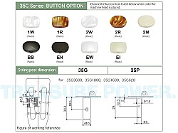 GOTOH 35G3600C-BUTTON