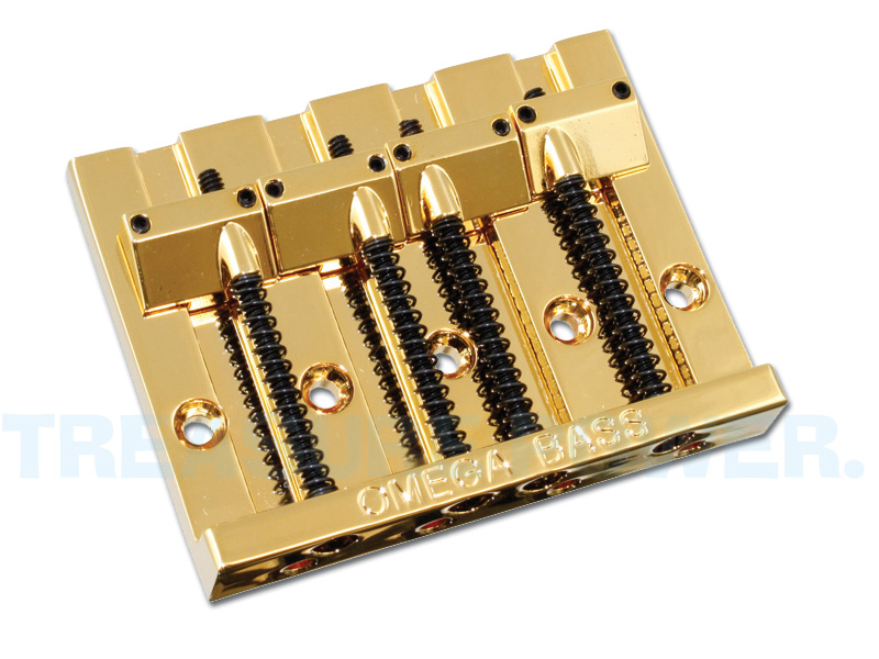 ALLPARTS＊ オールパーツ ベースブリッジ OMEGA Bass Bridge Gold 4