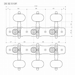 GOTOH 35G-510P-Size