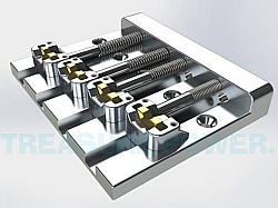 HIPSHOT KickAss Bass Bridge 4C