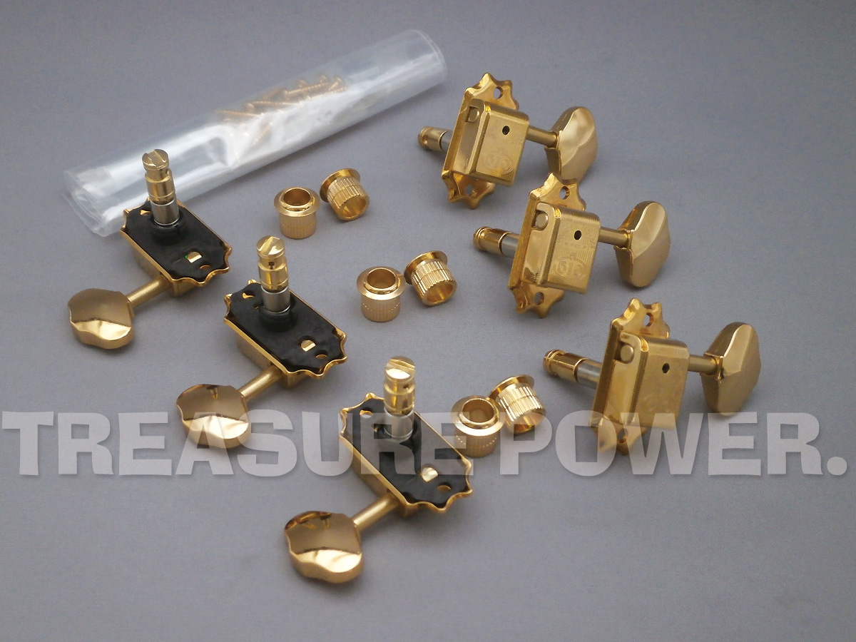 GOTOH GUITAR PEG＊ ゴトー ギターペグ SD510-MG-06M/Gold/L3+R3