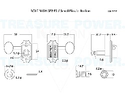 Kluson 3Per Side SPB-Ni-DRBB-SIZE