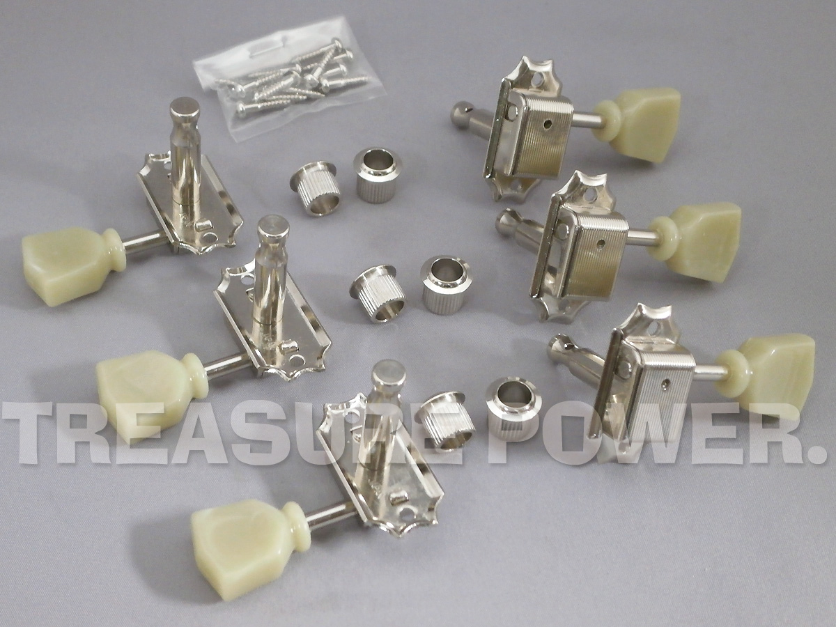 GOTOH GUITAR PEG＊ ゴトー ギターペグ SD90-SL/Nickel/L3+R3 レス