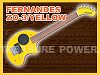 FERNANDES ZO-3/YELLOW